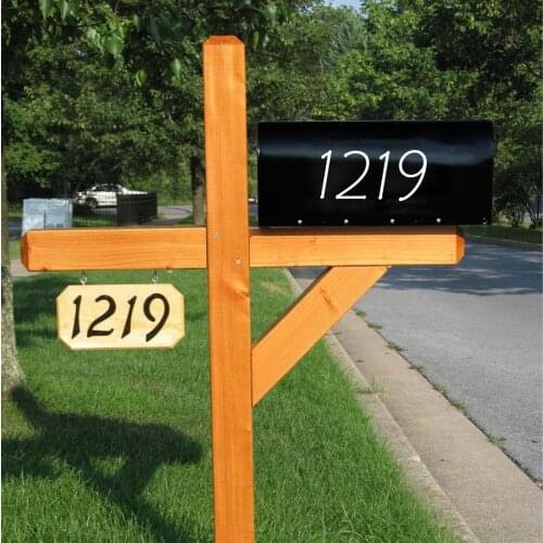 Personalized Customize Garbage Bin Decor Trash Can Custom House Number And Street Name Art Decals adesivo de parede