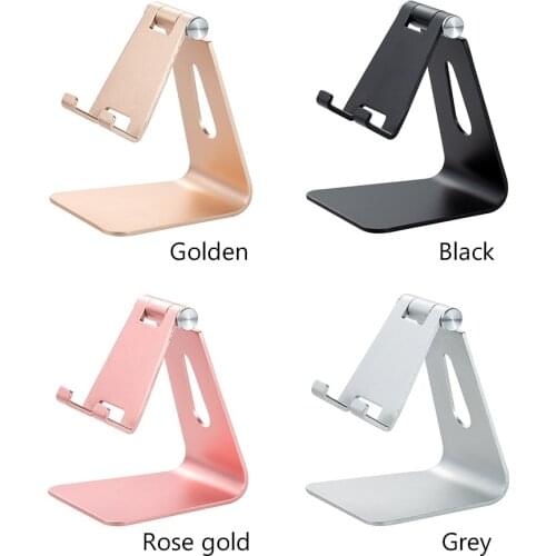 Adjustable Aluminium Alloy Mobile Phone Holder Desk Stand For IPhone X 11 8 7 6 Xiaomi Redmi Huawei Honor Samsung IPad Tablet