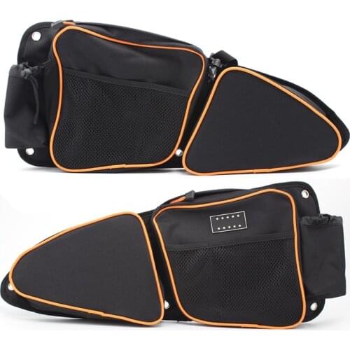 Passenger Driver Side Door Bag Storage Bag Knee Pad for Polaris RZR XP 1000 XP4 1000 Turbo 2014-2018 RZR 900 2015-2018