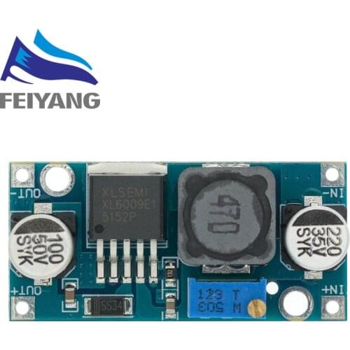 1pcs XL6009 DC-DC Booster module Power supply module output is adjustable Super LM2577 The largest 4A current