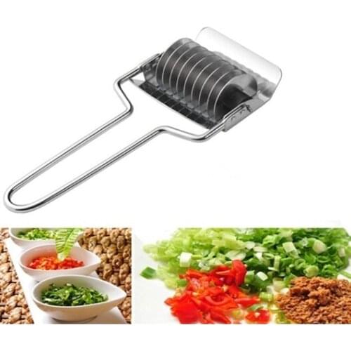 1Pcs Stainless Steel Onion Chopper Slicer Garlic Coriander Cutter Cooking Tools Kitchen Accessories Gadgets