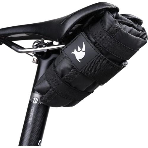 Bicycle Bag Top Front Tube Frame Bag Tool Bag Black Burrito Pack Pouch Mtb Road Bike Rear Tool Kits Cycling Accessories