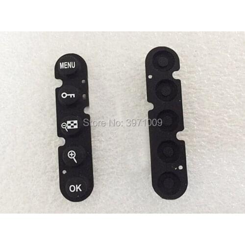 10PCS/Body Rear Back Button Rubber Cover Key Replacement Part suit For Nikon D600 D610 Digital Camera Repair