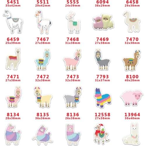 10 Pcs Cartoon Planar Resin Cabochons PR5451