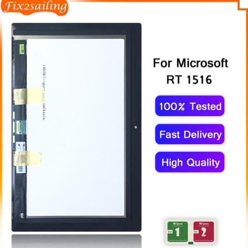 100% Tested LCD Display Touch Screen Digitizer Panel Assembly For Microsoft Surface RT1516