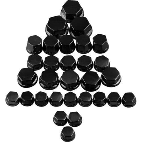 30P Motorcycle Screw Nut Bolt Cap Cover Decoration Centro Motorbike Ornamental Mouldings For new . Kawasaki Honda BMW