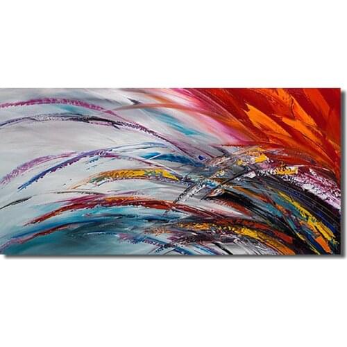 Abstract art painting modern wall art canvas pictures large wall paintings handmade oil painting for living room wall decor art