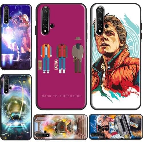 Back to the Future Case For Huawei Y6 Y7 2019 Nova 5T Funda For Honor 10i 10 Lite 20 Pro 8X 9X 7A 8A Case