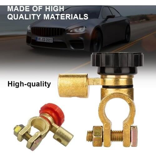 Car Battery Terminal Link Switch Quick Cut-off Disconnect Tool Isolator Switch Truck Parts Battery Disconnector Auto Accessories