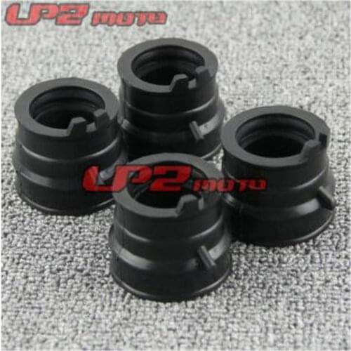 Intake Manifold Boot Carburetor Carb Insulator for Honda CBR250 MC19 1988-1989 MC22 1990-1994 CB400 Superfour NC31 CB400SF 92-98
