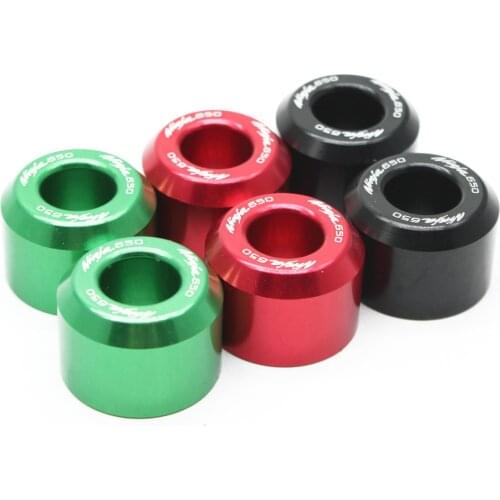 Motorcycle Bar Ends For Kawasaki Z650 Ninja 650 Handlebar Grip Bar End Cap Cover Plug Balancer Weight