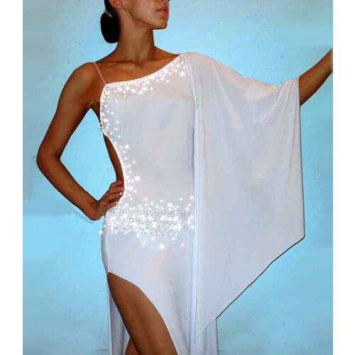 2019 New Latin Dance Dress Women Women Dance Wear Regata Feminina Roupa De Ginastica Vestido De Baile Lady Latino Dance Costume