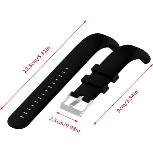 2021 New Silicone Replacement Wrist Band Strap for suunto Core All Black Sports Watch