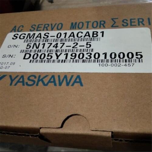 NEW SGMAS-01ACAB1 AC SERVO MOTOR