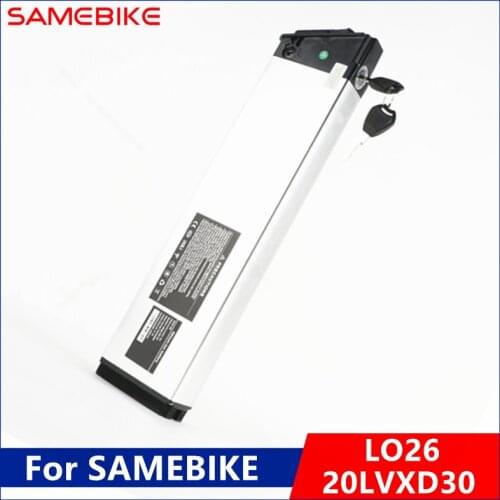 Original 48V Ebike Battery 48V 10.4Ah Folding Built-in Electric Bike Battery for SAMEBIKE LO26 20LVXD30 Removable battery