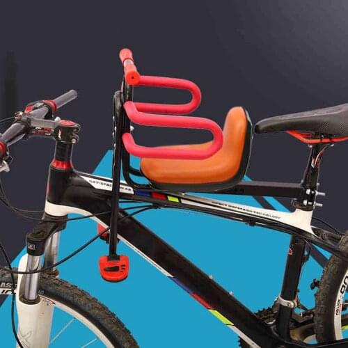 Front Mount Child Bicycle Seat Kids Saddle Children Safety Front Seat Saddle Cushion For Mountain Bike