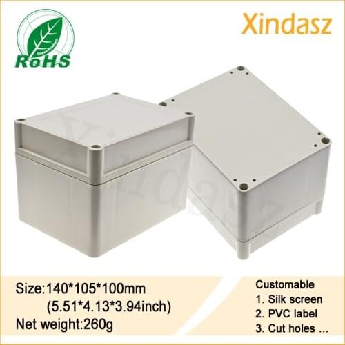 140*105*100mm plastic box electronics plastic box for electronic project waterproof plastic box
