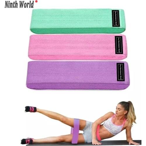 Gym Fitness Bands Resistance Yoga Stretch Assist Rubber Bands Crossfit Exercise Training Workout Equipment Sport Accessories