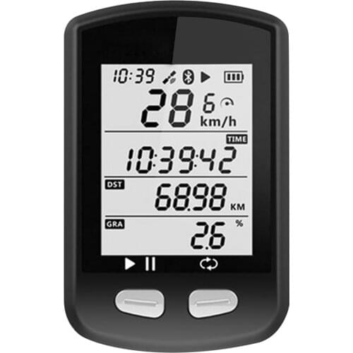 New Bicycle Computer Wireless GPS Odometer Speedometer Road Bike MTB Bicycle Bluetooth ANT+ IGS10 With Cadence Cycling Computer