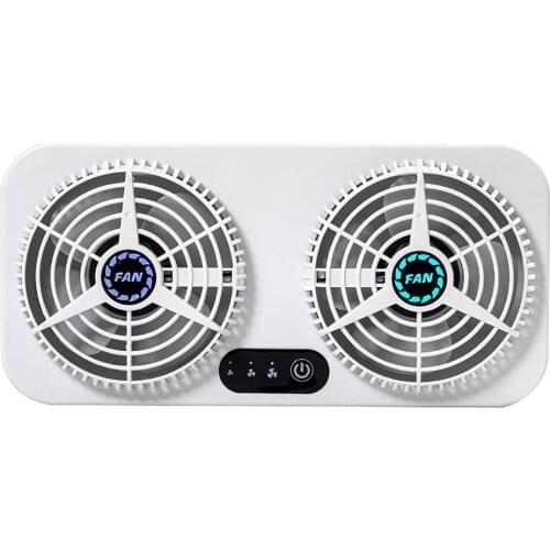 USB Charging Vehicle Cooling Tool Car Exhaust Fan Vehicle Air Circulation Smoke Exhaust Fan Car Ventilation Fan