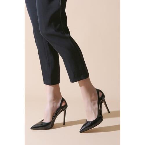 ALTINAYAK Laser Cut Mirrored Heel Pointed Zenne