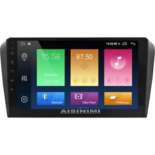 AISINIMI Android 10 Car Dvd Player navigation For MAZDA 3 (2004-2009) car radio Car Audio Gps Multimedia Stereo Monitor