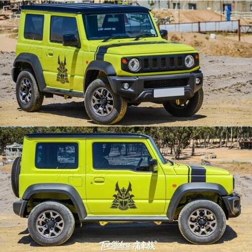 Car sticker FOR Suzuki new Jimny car stickers pull flower car decoration modified Jimny body sticker painting film