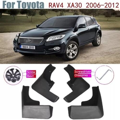 Mud Flaps Guard Splash Flap Mudguard Accessories Mudflap Fender For Toyota RAV4 XA30 2006-2012 2007 2008 2009 2010 2011