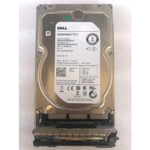 DELL 1P7DP 01P7DP 2TB 7.2K 6Gb/s 3.5" SAS Drive ST2000NM0023