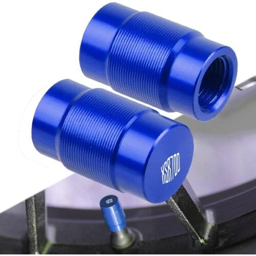 One pair Logo XSR700 For Yamaha XSR 700 XSR700 2016-2017 2018 2019 Motorcycle accessories CNC Front Rear Wheel Tire Valve caps