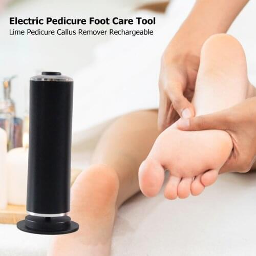 Electric Foot Grinder File Grinding Exfoliator Machine Callus Dead Skin Remover Feet Care Tools for Travel Vacation