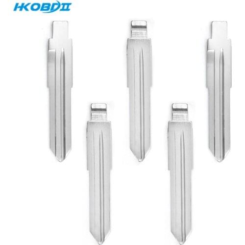 HKOBDII #09 for Mazda for Toyota Key Blade Brand New Metal Uncut Flip KD Remote Car Key Blade Type