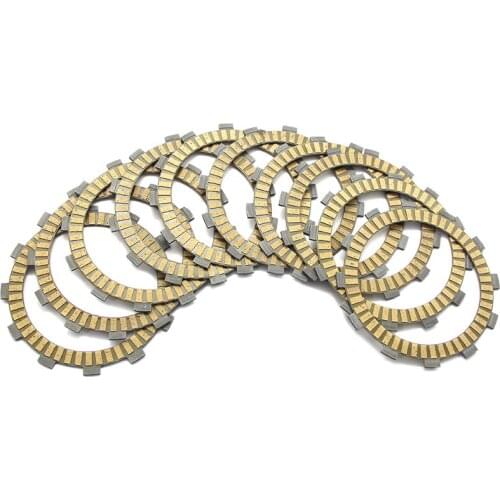 Motorcycle Clutch Friction Disc Plate Kit For Yamaha MT01 MT-01 2005 2006 2007 - 2009 VMX17 V-MAX 2009-2017 OEM: 5YU-16321-00 10