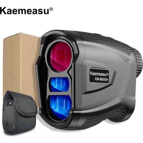 KM-B450/600/800/1000H Laser Rangefinder Golfing Distance Measuring Telescope Digital Monocular Range Finder Angle Speed Height