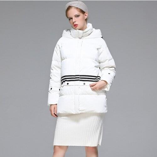 The new 2020 han edition fashion womens clothing in winter cap loose thickening warm coats women short coat