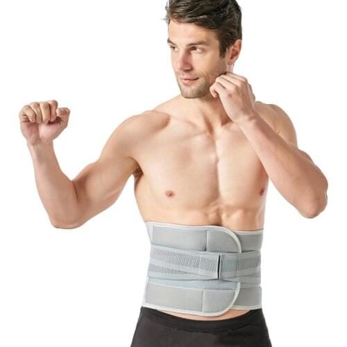 2021 New Lumbar Waist Support Belt Strong Lower Back Brace Support Corset Belt Waist Trainer Slim Belt for Sports Pain Relief