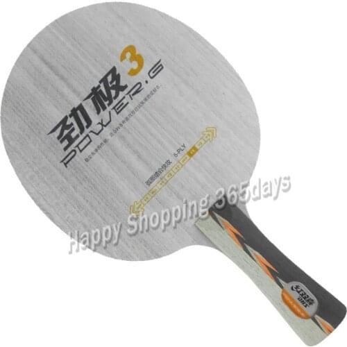 Original DHS Power G3(PG3, PG 3) pure wood new table tennis blade DHS blade for table tennis racket indoor sports racquet sports