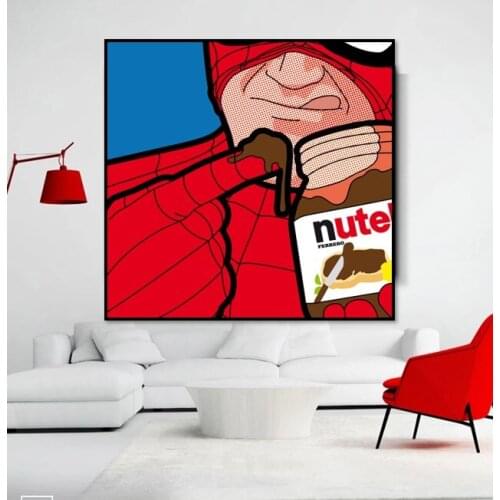Hand Painted Arworks on Canvas Secret Life Of Heroes Modern Art Good For Bedroom No Frame