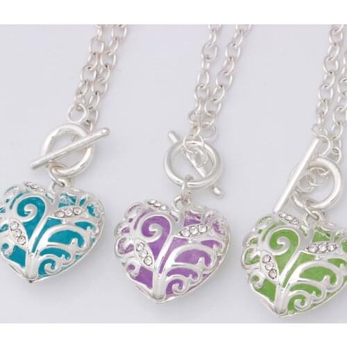 CHUNSHI EMO Korean Version The New Hollow-out Luminous Heart Bracelets Chain For Women Diamond Love Simple Boho Bracelet Jewelry