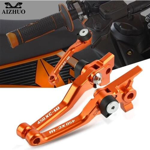 XCW CNC Aluminum FOR 450XCW 450 XCW 450XCRW 2007 Lever Motorcycle Dirt Pit Bike Motocross Pivot Brake Clutch Levers DirtBike
