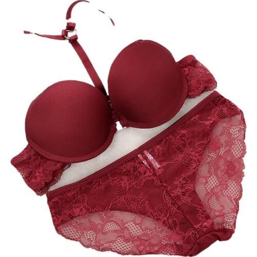 Bra Japanese Korean Version Y - Type with The United States Back To Gather A Girl This Life Year Bra Underwear Suit