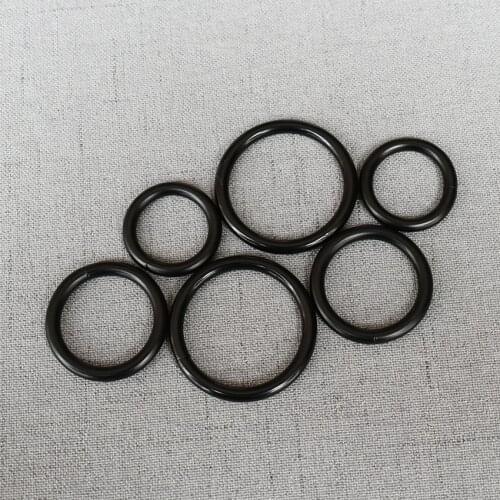 100 Pcs/Pack 20mm 25mm 32mm Metal Buckle For Bag Cat Dog Leash Webbing O Ring Backpack Keychain DIY Accessory Durable