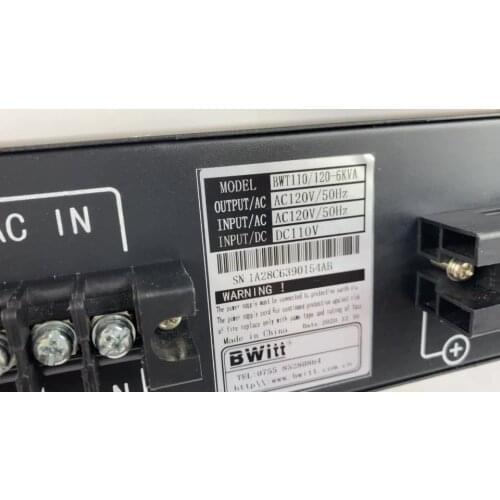 Rackmount 19 inch 2U case shenzhen inverter 5000 watt & Converter 5000W 220Vdc to 220Vac system for substation