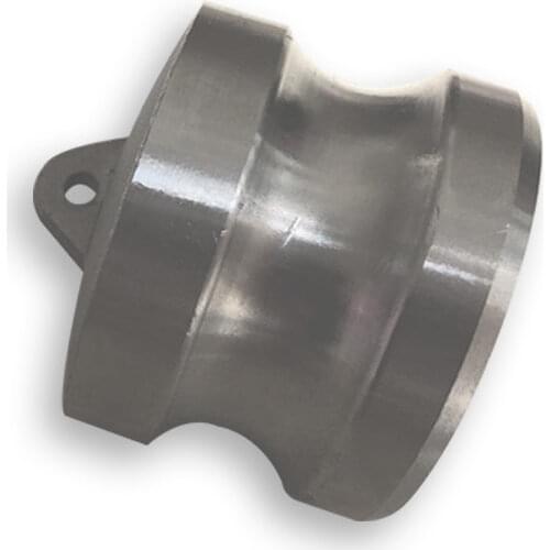 2pcs 3/4" 304 Stainless Steel Type DP Camlock Fitting Cam and Groove Adapter Dust Plug Stop Flow