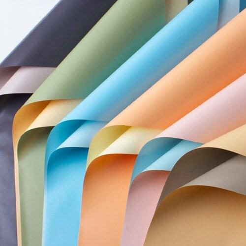 20 Sheet Craft Paper Floral Wrapping Scrapbooking Paper Gift Bouquet Packing Paper Home Decoration Festive Supply, 23'' X 23