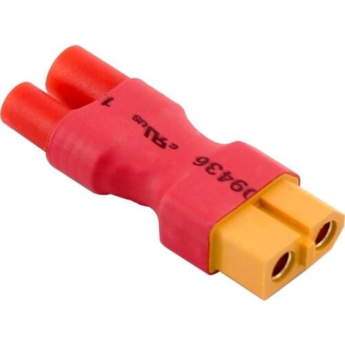 5/20pcs No Wires Adapter: HXT 3.5MM Male Bullet to Female XT60 for Hyperion / Walkera Lipo