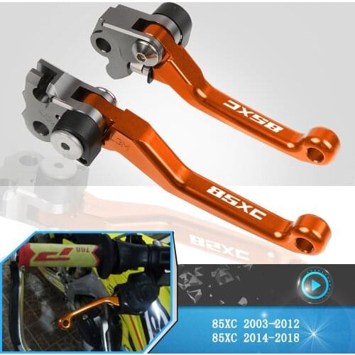 85 XC 2014 2015 2016 2017 2018 Motocross Clutch Brake Handle Levers Motorcycle AccessoriesFor 85XC 2003 2004 2005 2006 2007-2012