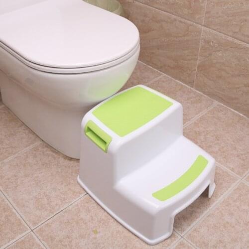 Two Step Kids Step Stools-Toddler Safety Steps for Bathroom,Kitchen & Toilet Potty Training-Non Slip Feet,Textured Friction Grip