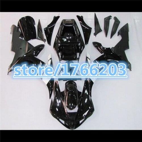 Hot style gloss black full Fairing for YZF R1 02-03 YZF-R1 2002-2003 YZF1000 YZF R1 02 03 2002 2003 BBF