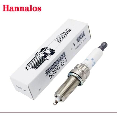 Hannalos 5960G4 suitable for Peugeot 207 308 408 508 3008 RCZ 5008 Citroen C3 C4 C5 DS3 DS4 DS5 spark plug 1.6T original New